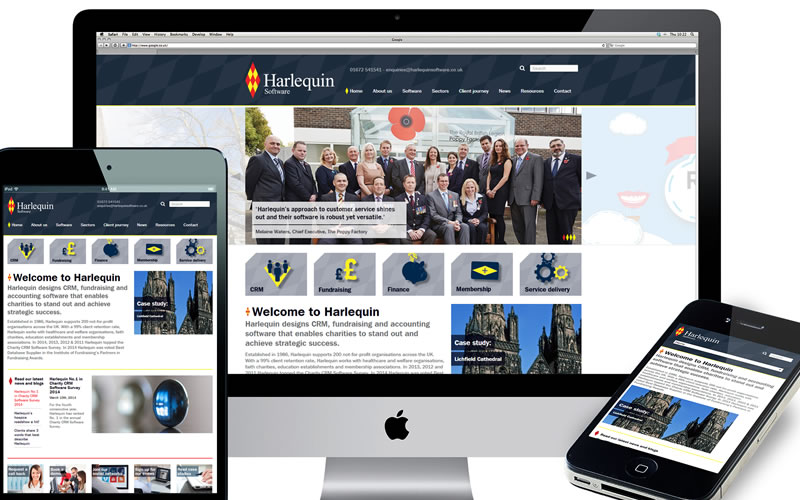 New Project: Harlequin Software Website