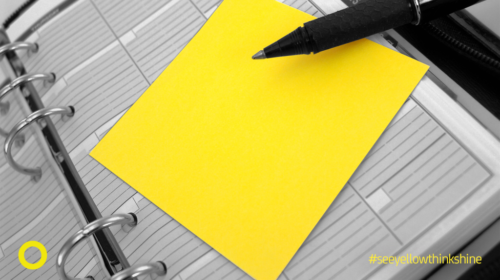 Yellow Post-It Notes