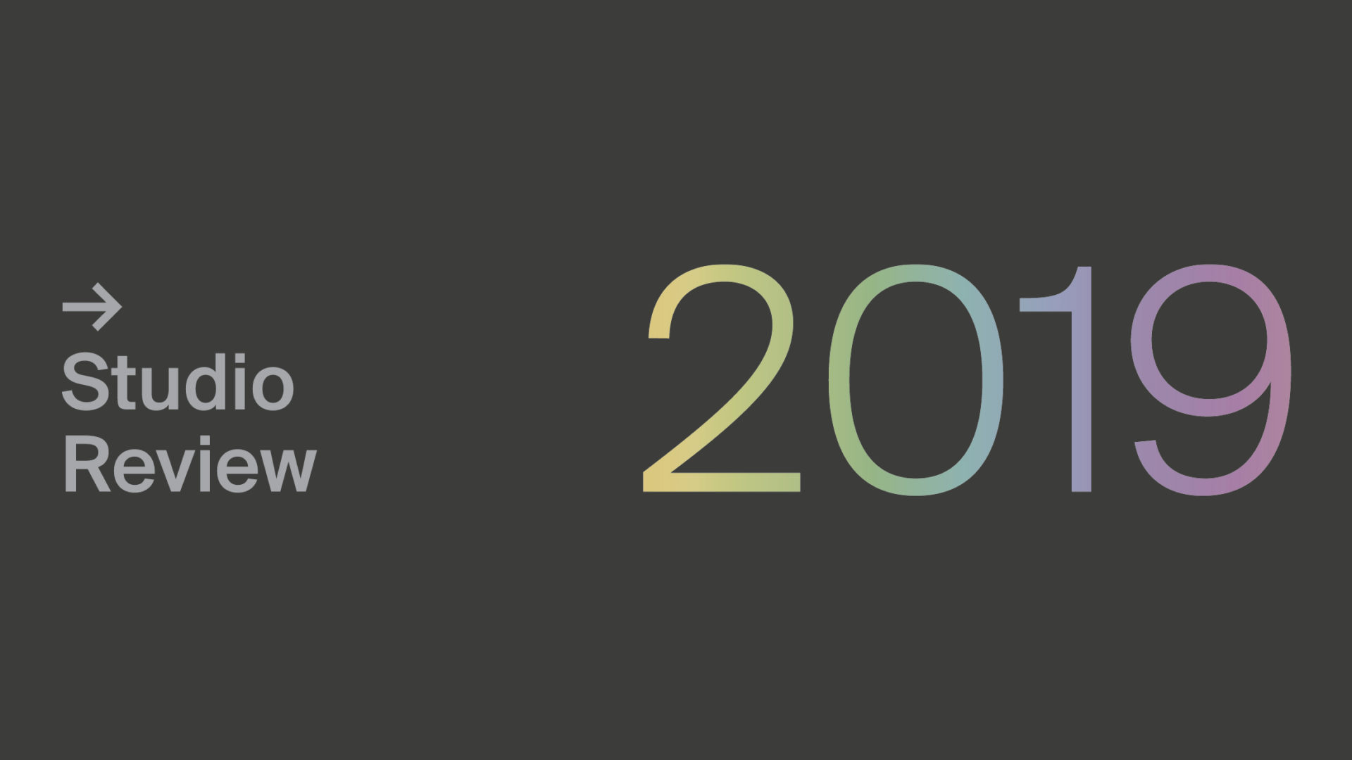This year's key projects